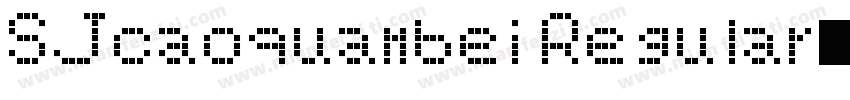 SJcaoquanbei Regular字体转换